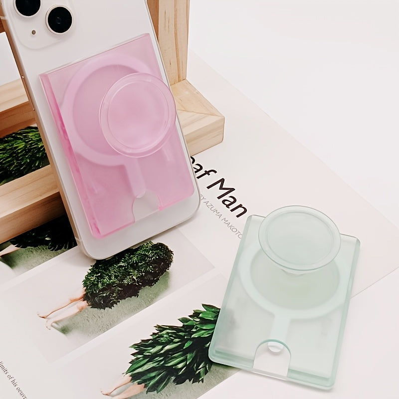 Magnetic Mobile Wallet with Pop Socket