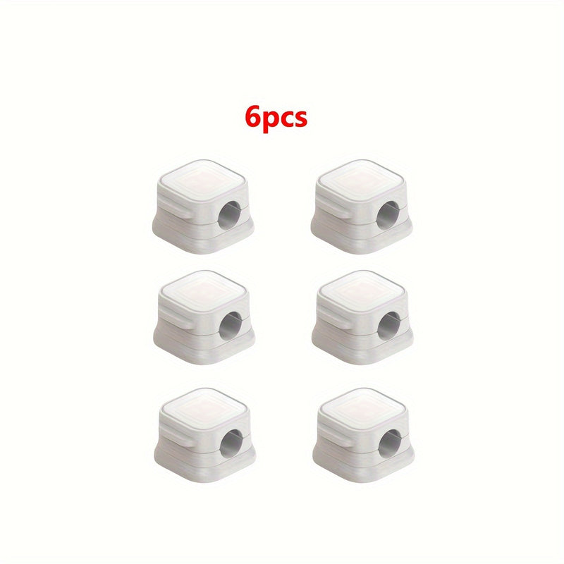 Wire Cable Magnetic Clip Organizer Set of 6