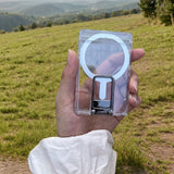 Mobile Phone Wallet with Metal Stand