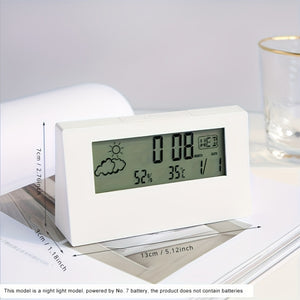 Transparent Electronic Smart Clock