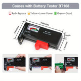 Hard Shell Battery Organizer Case