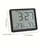 Digital Alarm Clock w/ Temperature+Humidity monitor