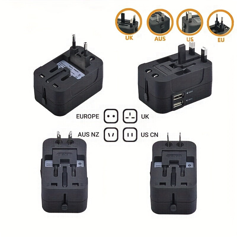 Universal Travel Adapter with USB