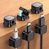 Wire Cable Magnetic Clip Organizer Set of 6