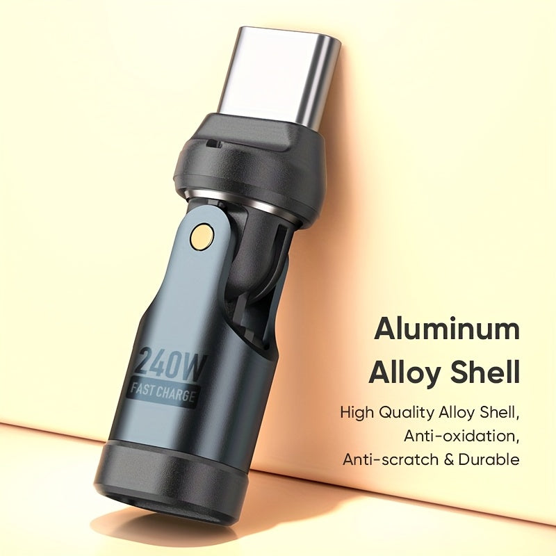 540° 240W C-Type Charging Adapter