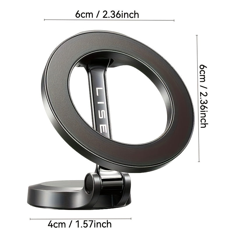 LISEN Car Mount 360° Rotation Magnetic Phone Holder