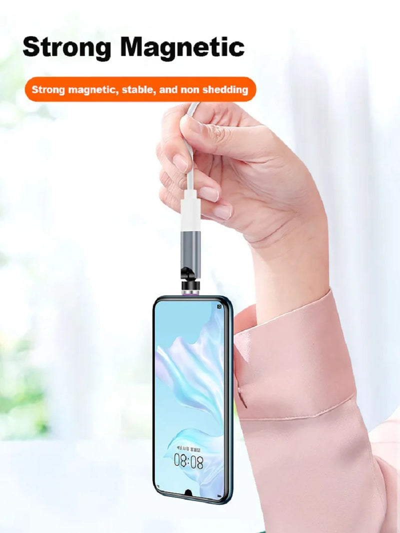 540° Degree Rotating Magnetic Wire Fast Charging