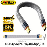 40Gbps USB C to Type C Short Cable