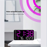 Voice Control Digital Wall Clock