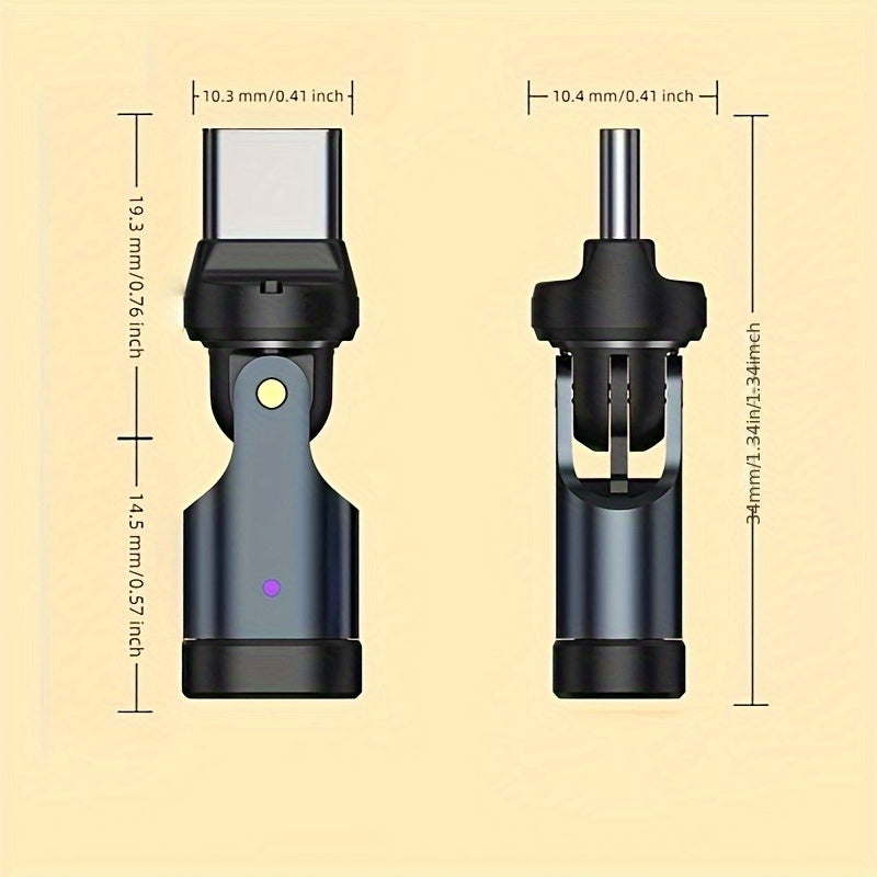 540° 240W C-Type Charging Adapter
