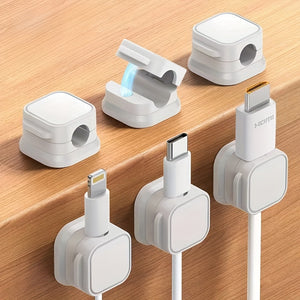Wire Cable Magnetic Clip Organizer Set of 6