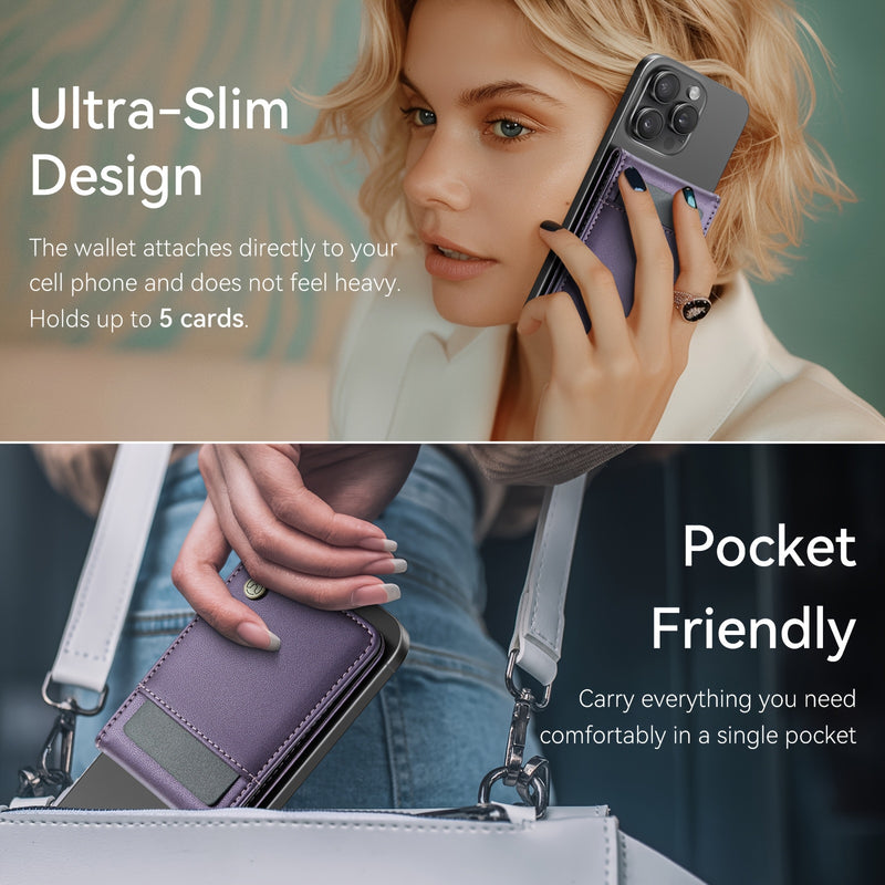 Magnetic Phone Card Holder+Stand