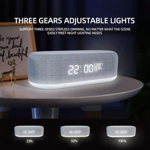4 in 1 Wireless Charger + Alarm Clock