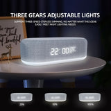 4 in 1 Wireless Charger + Alarm Clock