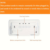 Voice Control Digital Wall Clock