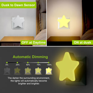 Automatic Geometric LED Night Light