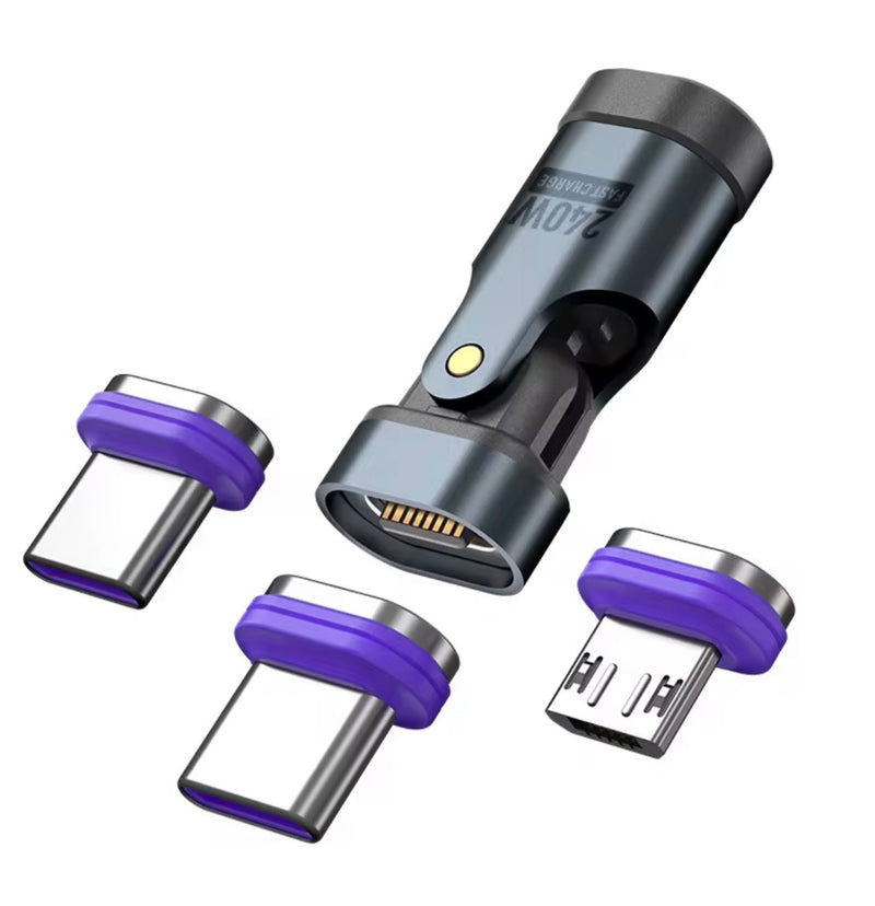 3 in 1 Fast Magnetic Adapter 240 W