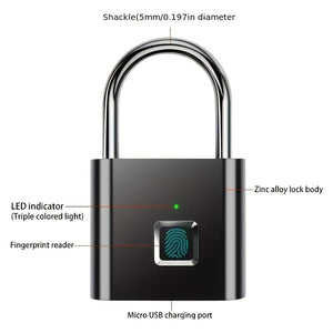 Smart Fingerprint Padlock