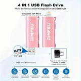 4 in 1 Thumb Expandable Flash Drive
