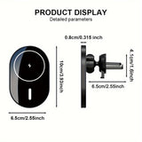 Magnetic Car Wireless Charger iPhone 16/15/14/13/12