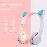 LED Wireless Headphone with Mic Control