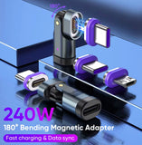 3 in 1 Fast Magnetic Adapter 240 W