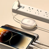 3-in-1 Retractable USB Fast Charging Cable & Data Sync