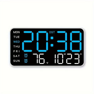 Voice Control Digital Wall Clock