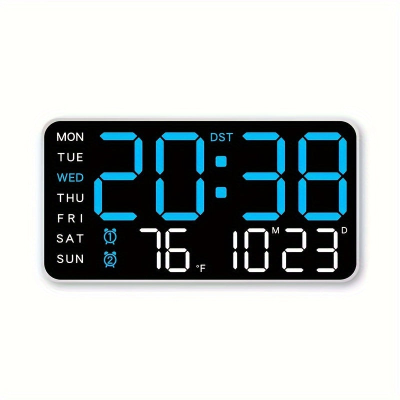 Voice Control Digital Wall Clock