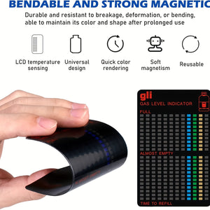 Magnetic Gas Level Indicator Card