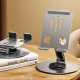 Metal Rotatable & Adjustable Phone Holder