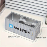 Industrial Style Container Desk Organizer