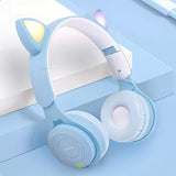 LED Wireless Headphone with Mic Control