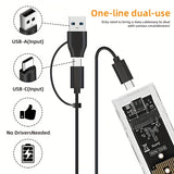 10GbpS Cable M.2 NVME PCIE&NGFF SATA