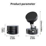 Vacuum Double-sided Magnetic Phone Holder
