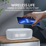 4 in 1 Wireless Charger + Alarm Clock