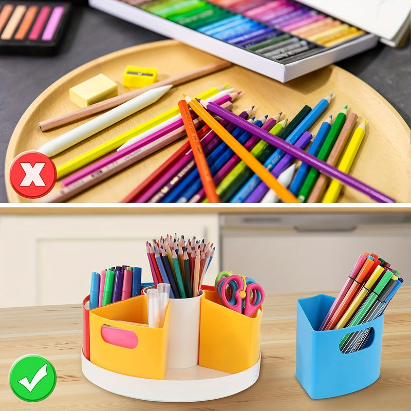 360 Rotating Art Supply Caddy