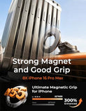 LISEN MagSafe Car Phone Mount – Vacuum Suction & Magnetic Holder