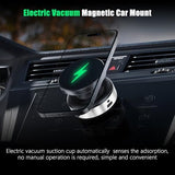 Maglock Magnetic Phone Holder with Electric Vacuum Suction