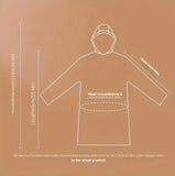 Disposable Pocket Vacuum Compression Raincoats