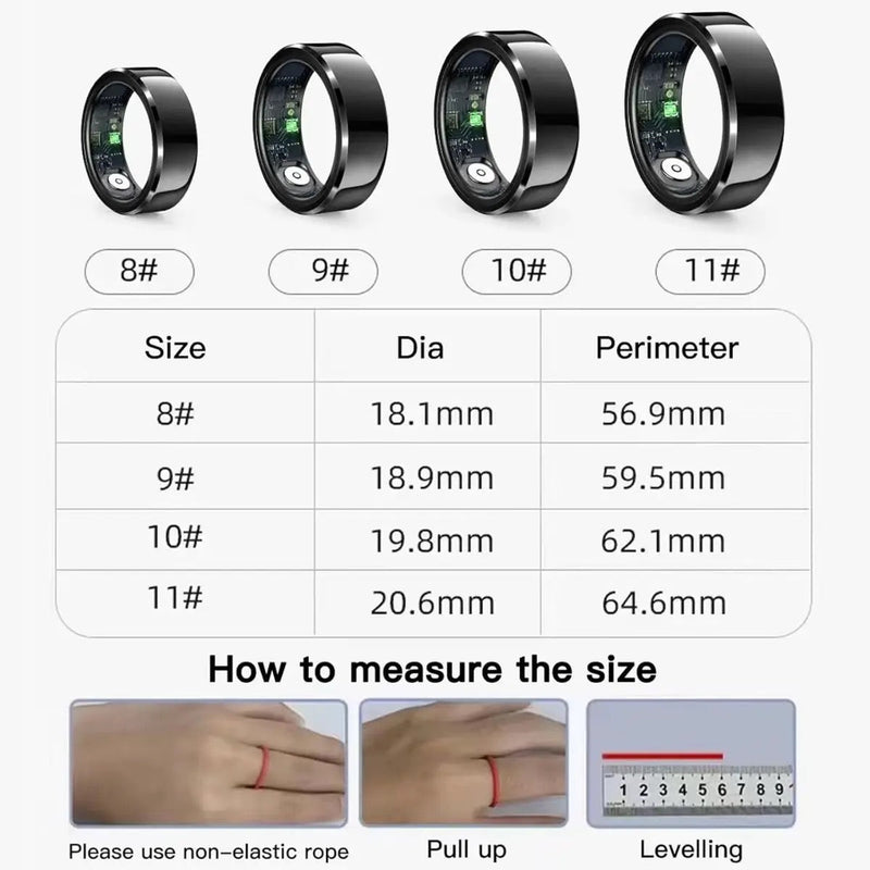 Beautiful Unisex Smart Ring