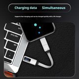3 in 1 Magnetic LED display Keychain Cable