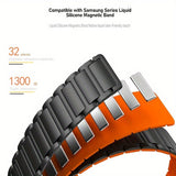 Galaxy Watch Magnetic Silicone Band for 7/6/5/4