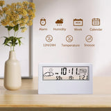 Transparent Electronic Smart Clock