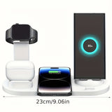6-in-1 15W Wireless Fast Charger