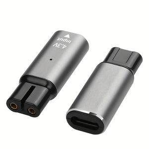 Type-C Shaver Adapter Charging Converter