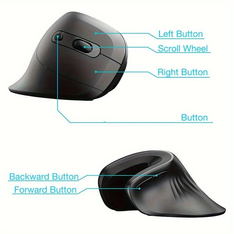 Ergonomic 2.4G Wireless Mouse