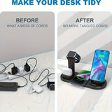 6-in-1 15W Wireless Fast Charger