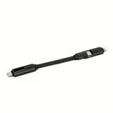 3 in 1 Magnetic LED display Keychain Cable